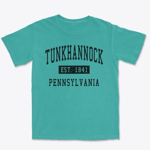 Tunkhannock Pennsylvania Classic Established Premium Heavyweight T-shirt