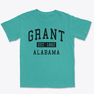 Grant Alabama Classic Established Premium Heavyweight T-shirt