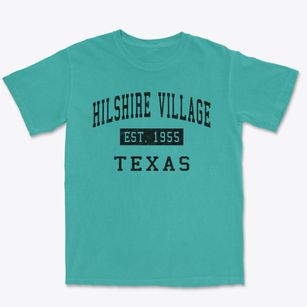 Hilshire Village Texas Classic Established Premium Heavyweight T-shirt