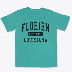 Florien Louisiana Classic Established Premium Heavyweight T-shirt