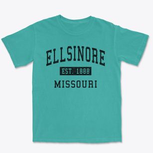 Ellsinore Missouri Classic Established Premium Heavyweight T-shirt