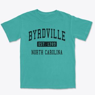 Byrdville North Carolina Classic Established Premium Heavyweight T-shirt