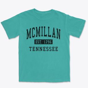 Mcmillan Tennessee Classic Established Premium Heavyweight T-shirt