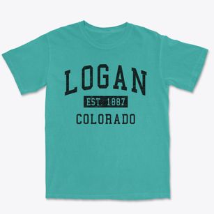 Logan Colorado Classic Established Premium Heavyweight T-shirt
