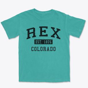 Rex Colorado Classic Established Premium Heavyweight T-shirt