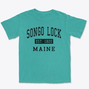 Songo Lock Maine Classic Established Premium Heavyweight T-shirt