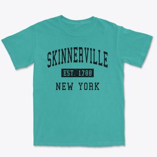 Skinnerville New York Classic Established Premium Heavyweight T-shirt