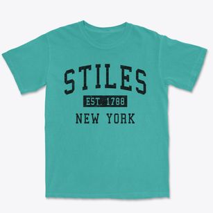 Stiles New York Classic Established Premium Heavyweight T-shirt