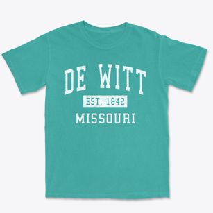 De Witt Missouri Classic Established Premium Heavyweight T-shirt