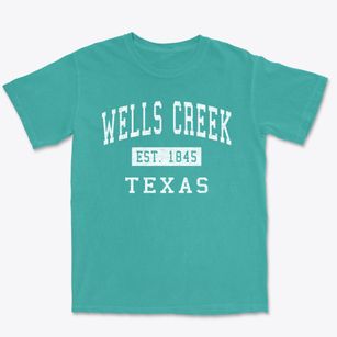 Wells Creek Texas Classic Established Premium Heavyweight T-shirt