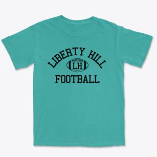 Liberty Hill High School Classic Football Premium Heavyweight T-shirt