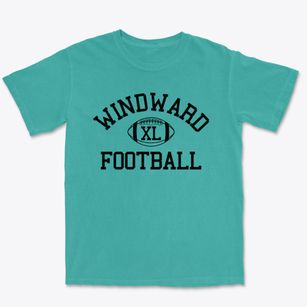 Windward School For Adults Classic Football Premium Heavyweight T-shirt