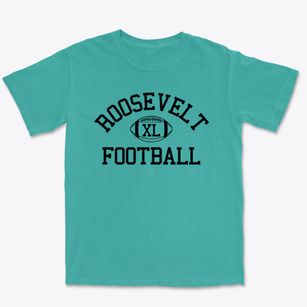 Roosevelt High School Classic Football Premium Heavyweight T-shirt