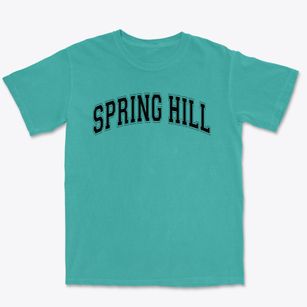 Spring Hill High School Varsity Arch Premium Heavyweight T-shirt