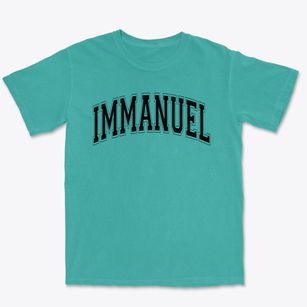 Immanuel Lutheran School Varsity Arch Premium Heavyweight T-shirt