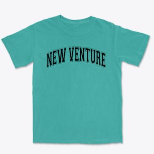 New Venture Christian School Varsity Arch Premium Heavyweight T-shirt