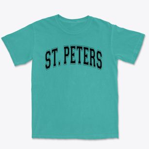 Saint Peters Elementary School Varsity Arch Premium Heavyweight T-shirt
