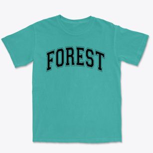 Forest School Varsity Arch Premium Heavyweight T-shirt