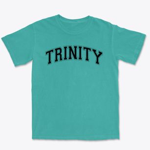 Trinity Catholic School Varsity Arch Premium Heavyweight T-shirt