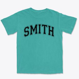 Smith Elementary School Varsity Arch Premium Heavyweight T-shirt