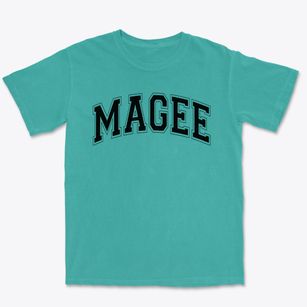 Magee Middle School Varsity Arch Premium Heavyweight T-shirt