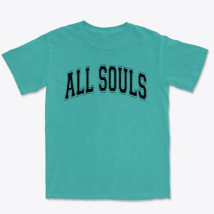 All Souls School Varsity Arch Premium Heavyweight T-shirt