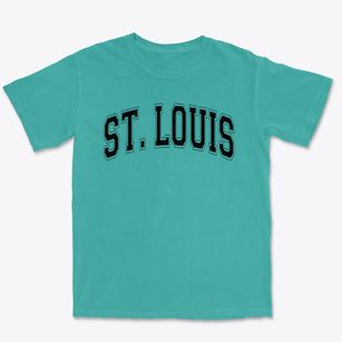 Saint Louis Charter School Varsity Arch Premium Heavyweight T-shirt