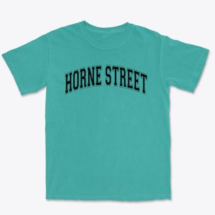 Horne Street Elementary School Varsity Arch Premium Heavyweight T-shirt