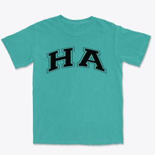 Ha Prep Academy Varsity Arch Premium Heavyweight T-shirt