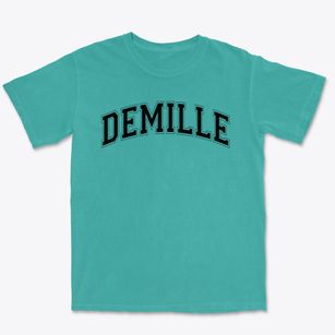 Demille Middle School Varsity Arch Premium Heavyweight T-shirt
