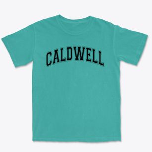 Caldwell Elementary School Varsity Arch Premium Heavyweight T-shirt