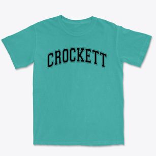 Crockett High School Varsity Arch Premium Heavyweight T-shirt