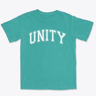 Unity Christian Academy Varsity Arch Premium Heavyweight T-shirt