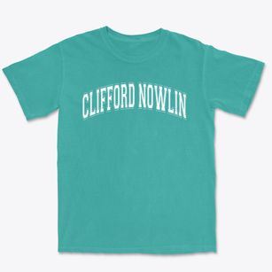 Clifford Nowlin Middle School Varsity Arch Premium Heavyweight T-shirt