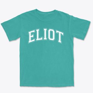 Eliot Elementary School Varsity Arch Premium Heavyweight T-shirt