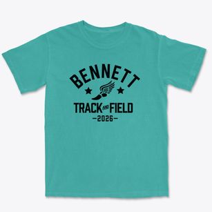 Bennett Elementary School Track and Field Premium Heavyweight T-shirt