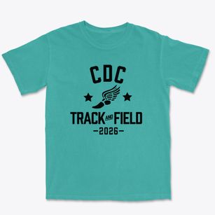Career Development Center Track and Field Premium Heavyweight T-shirt