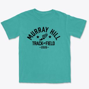 Murray Hill Elementary School Track and Field Premium Heavyweight T-shirt