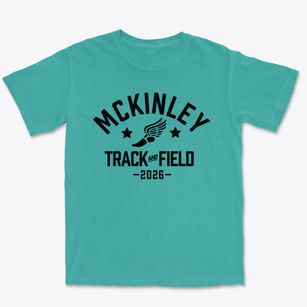 Mckinley Highland School Track and Field Premium Heavyweight T-shirt