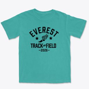 Everest Middle School Track and Field Premium Heavyweight T-shirt