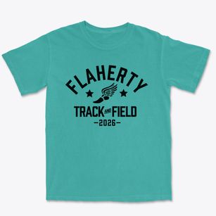 Flaherty Elementary School Track and Field Premium Heavyweight T-shirt
