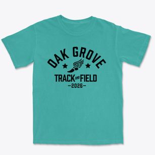 Oak Grove Elementary School Track and Field Premium Heavyweight T-shirt