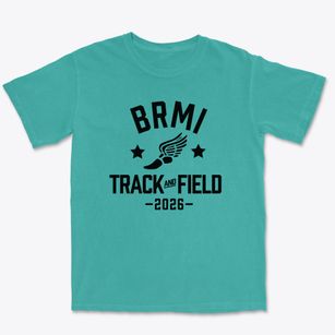 Baton Rouge Marine Institute Track and Field Premium Heavyweight T-shirt