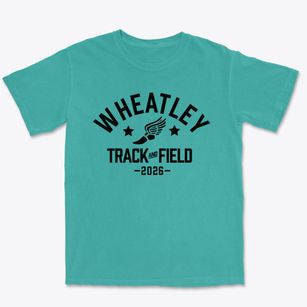 Wheatley Middle School Track and Field Premium Heavyweight T-shirt