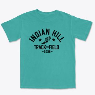 Indian Hill Elementary School Track and Field Premium Heavyweight T-shirt