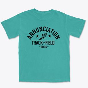 Annunciation Parish Track and Field Premium Heavyweight T-shirt
