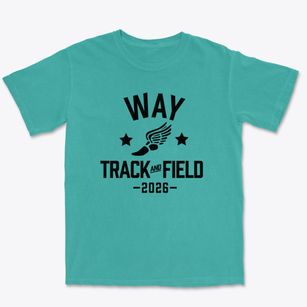 Way Elementary School Track and Field Premium Heavyweight T-shirt