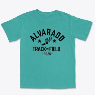 Alvarado Elementary School Track and Field Premium Heavyweight T-shirt