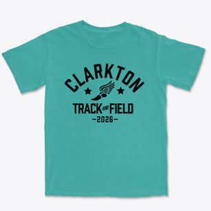Clarkton Sda Church School Track and Field Premium Heavyweight T-shirt