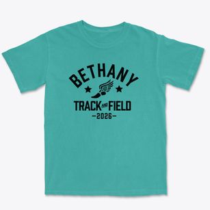 Bethany Christian School Track and Field Premium Heavyweight T-shirt